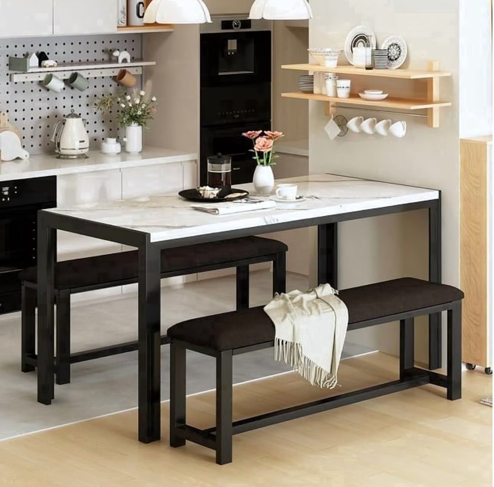 MIERES 2-Person Dining Table and Chair Set