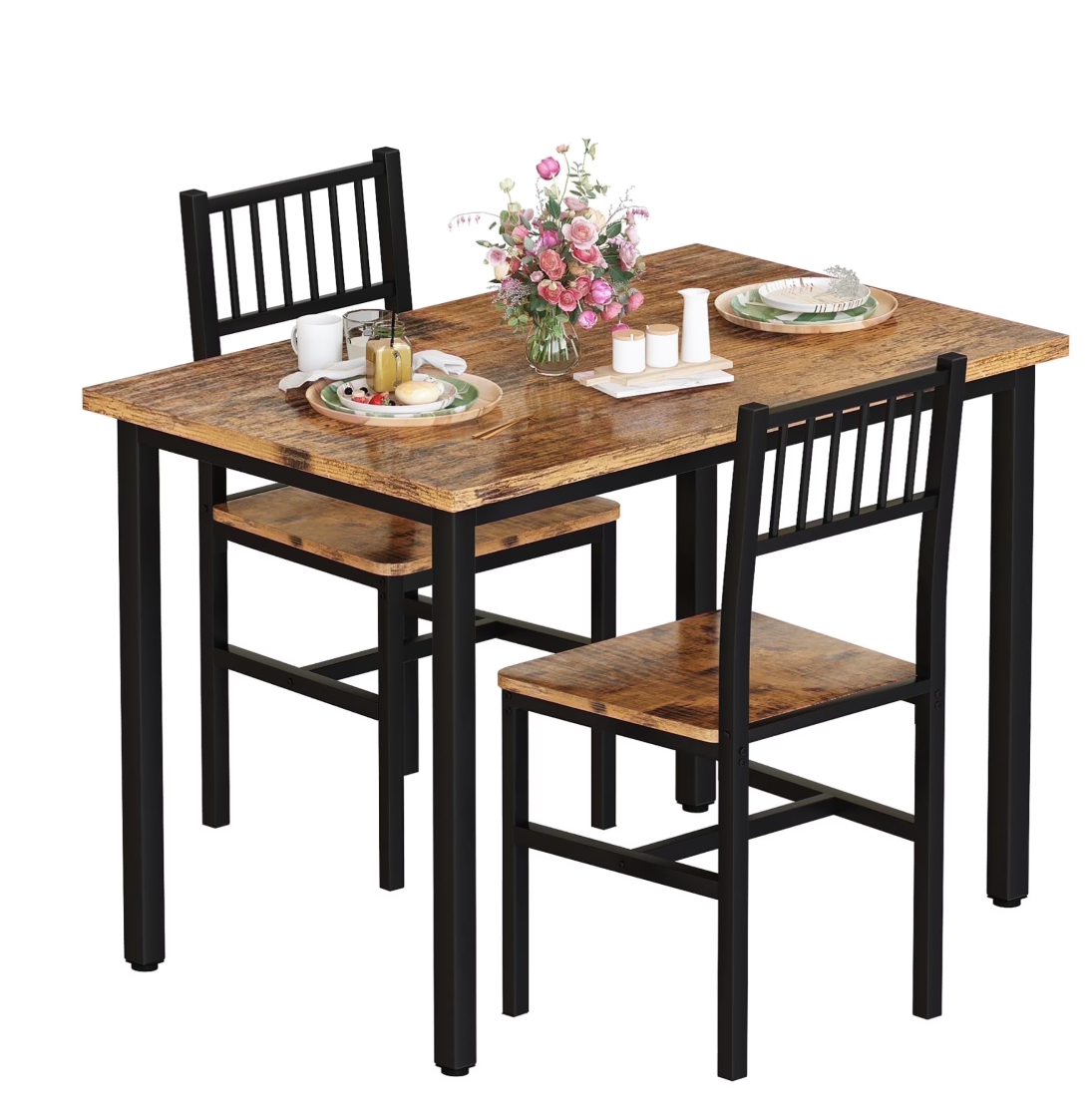 3 Piece Dining Table Set