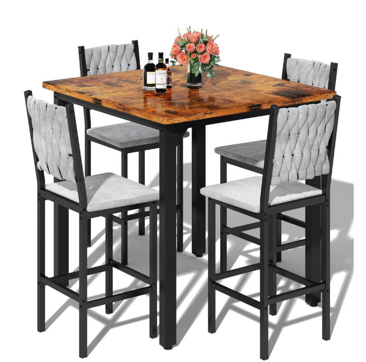 MIERES 4 Person Dining Table Set
