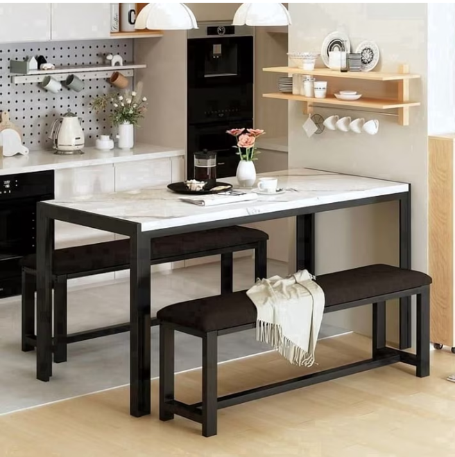 2-Person Dining Table and Chair Set